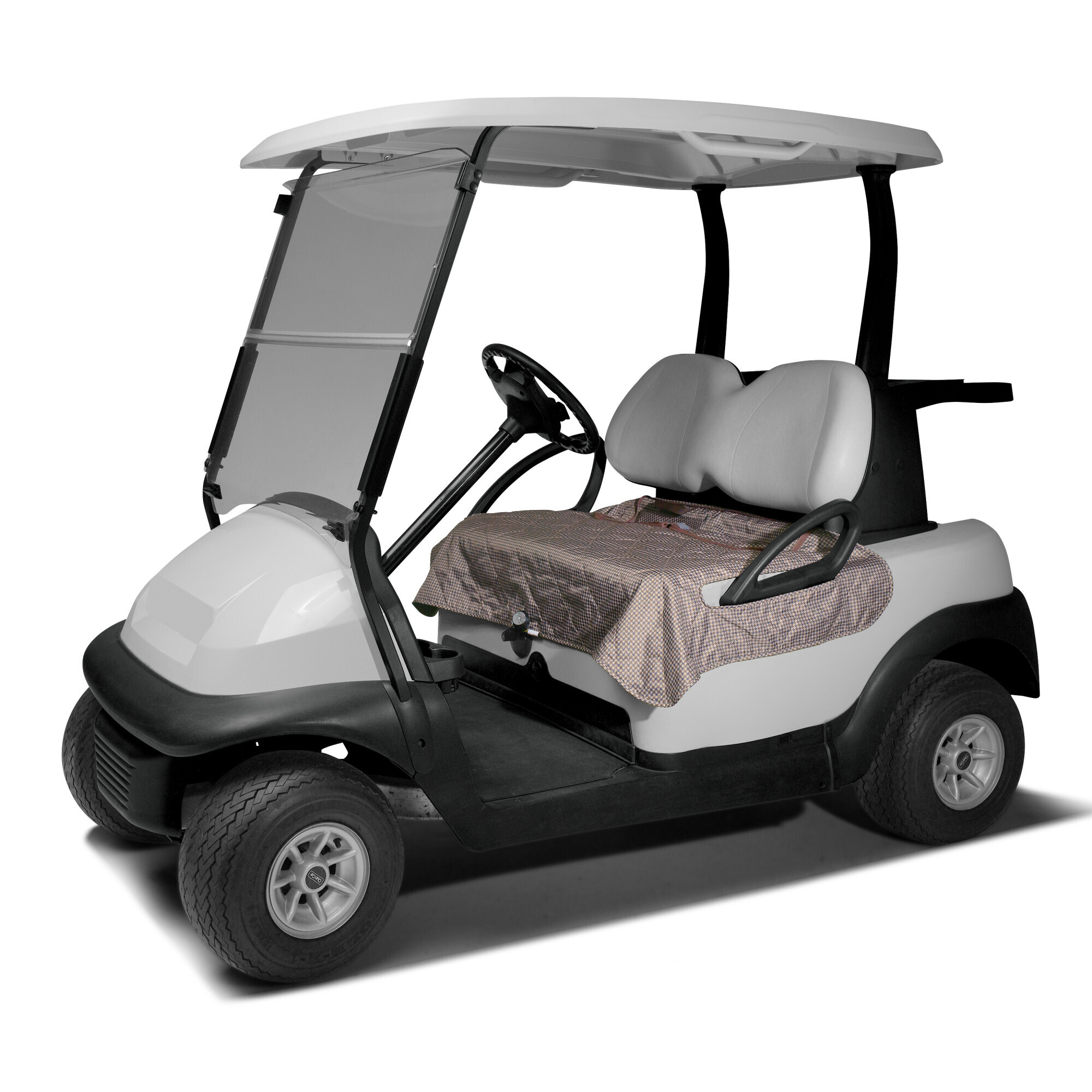 Classic Accessories Fairway Golf Cart Seat Blanket — Houndstooth, Model# 40-027-015701-00